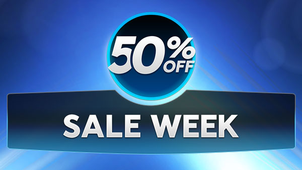 Sale Week: 50% off buy-ins!