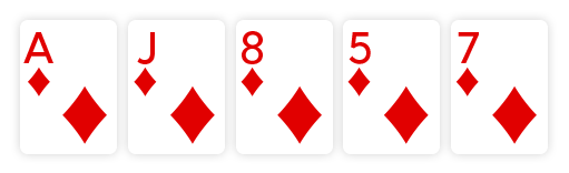 The Flush Hand in Poker