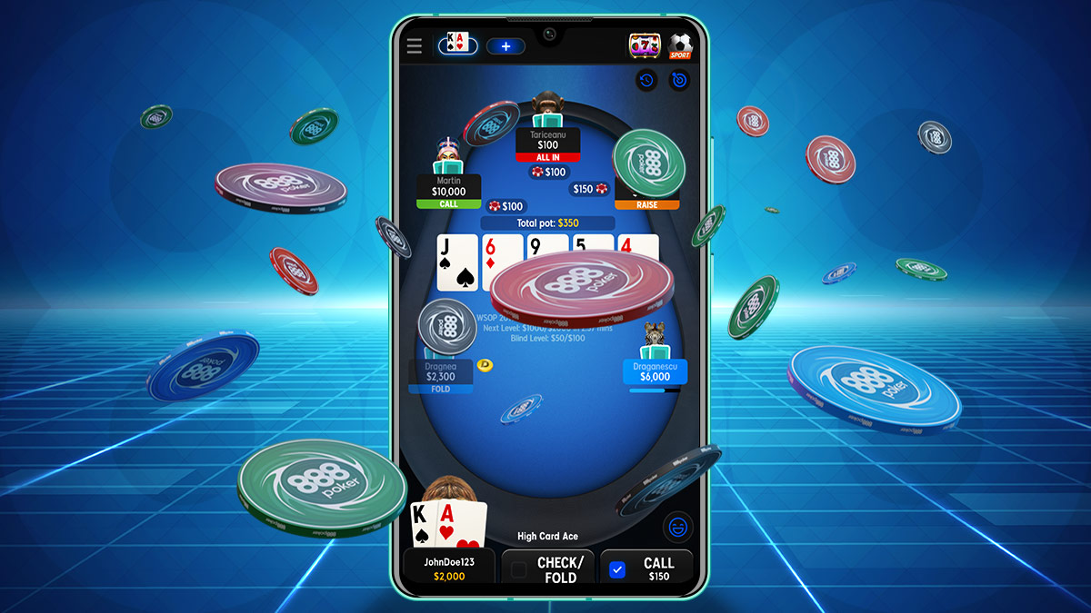 Android Poker App Play for Real Money at 888poker