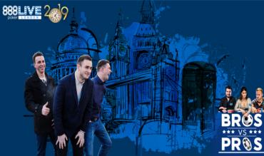 Bros Vs Pros Headlines 2019 888poker LIVE Kick Off
