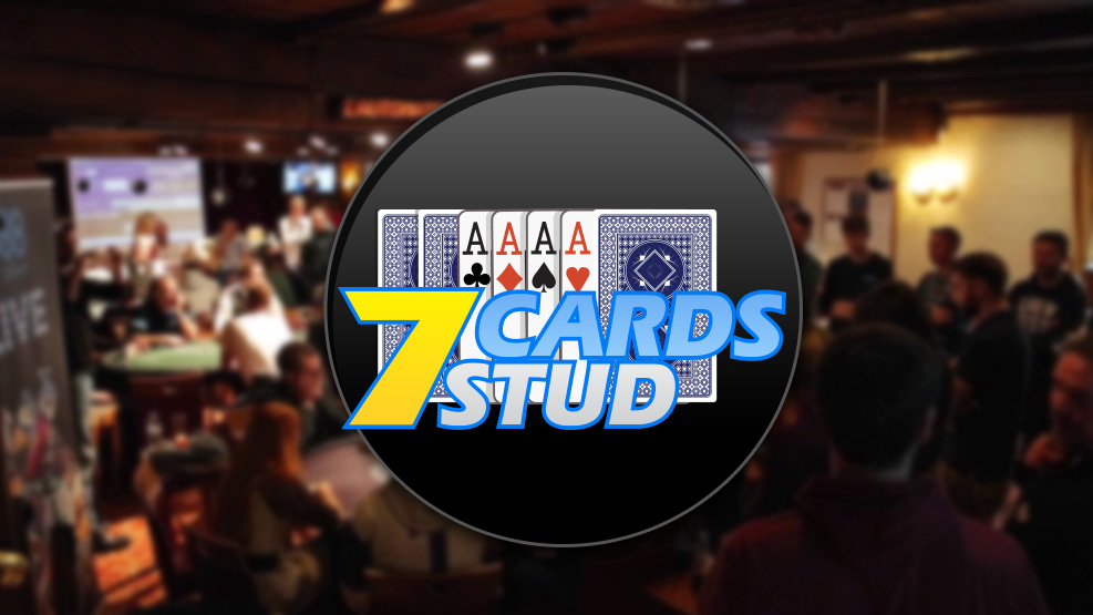 Play Seven Card Stud Poker online free. 2-7 players, No ads