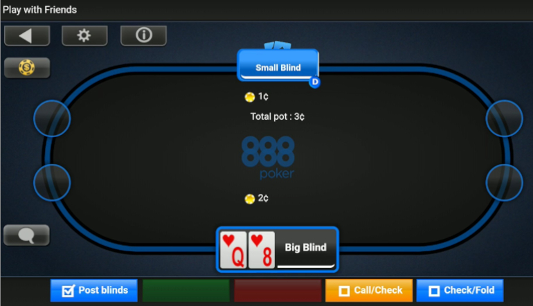 Private poker app to play with friends