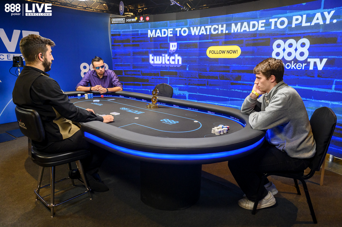 €1,100 Main Event Day 3, 2023 888poker LIVE Barcelona