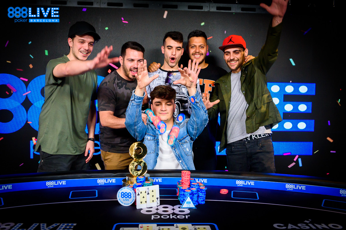 Gabriele Rossi 2019 888pokerLIVEBCN Main Event Champ