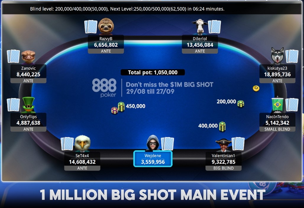 $1M Big Shot Cashes and Winners