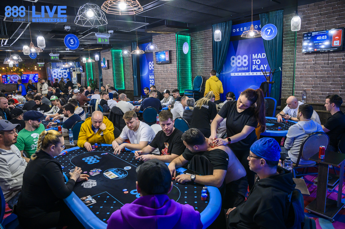 888poker LIVE Bucharest Main Event - Day 1A