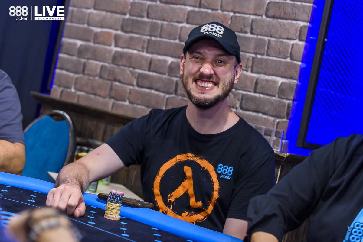 Ian bagged a top-five stack of 312,000 going into Day 2.