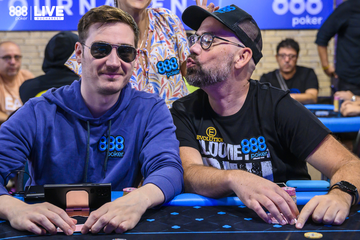 888poker StreamTeam's Nick Eastwood and Ricardo Mateus 