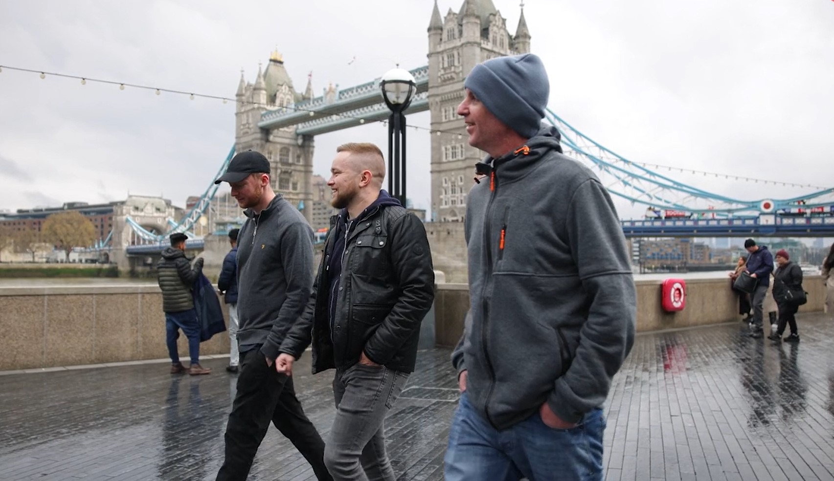 Royal Squad Visiting London Sites