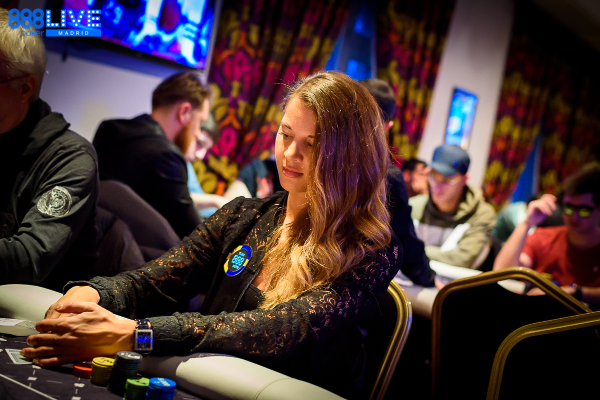 888poker ambassador, Sofia Lovgren 888pokerLIVEMadrid