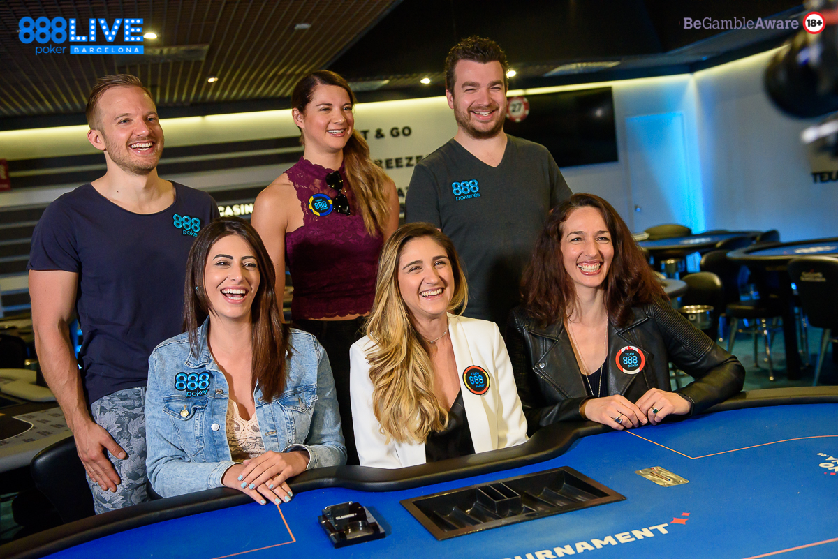 Team888 in action 888pokerLIVEBCN