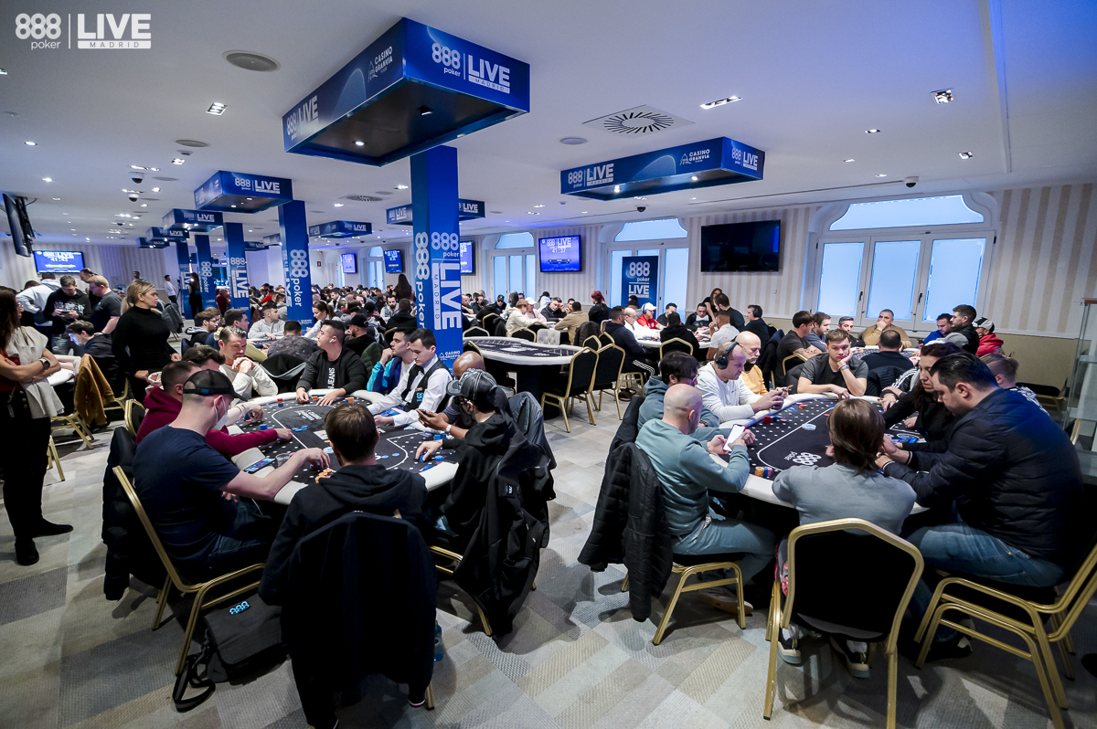 888poker LIVE Madrid Main Event attracted 514 entries