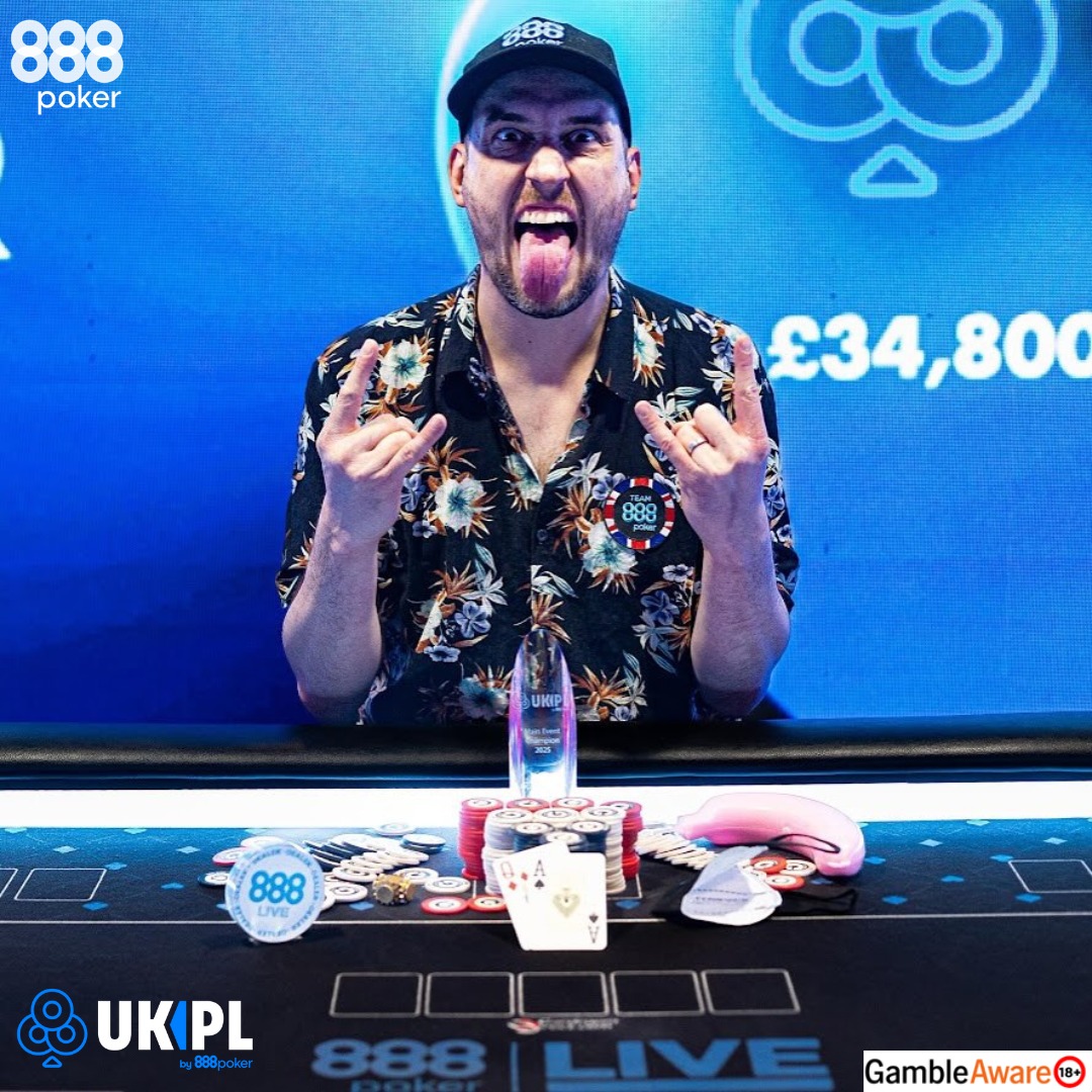 888poker ambassador Ian Simpson Wins UKPL Newcastle Main Event!