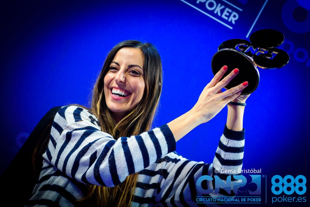 888poker ambassador Lucia Navarro has won two CNP Series!