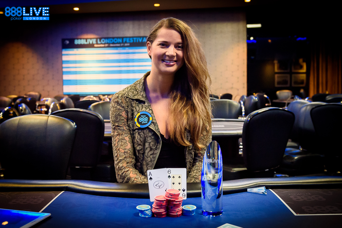 Sofia Lovgren wins 888pokerLIVELon Ladies Event