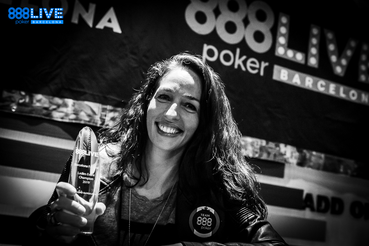 Kara Scott wins Ladies Event 888pokerLIVEBCN
