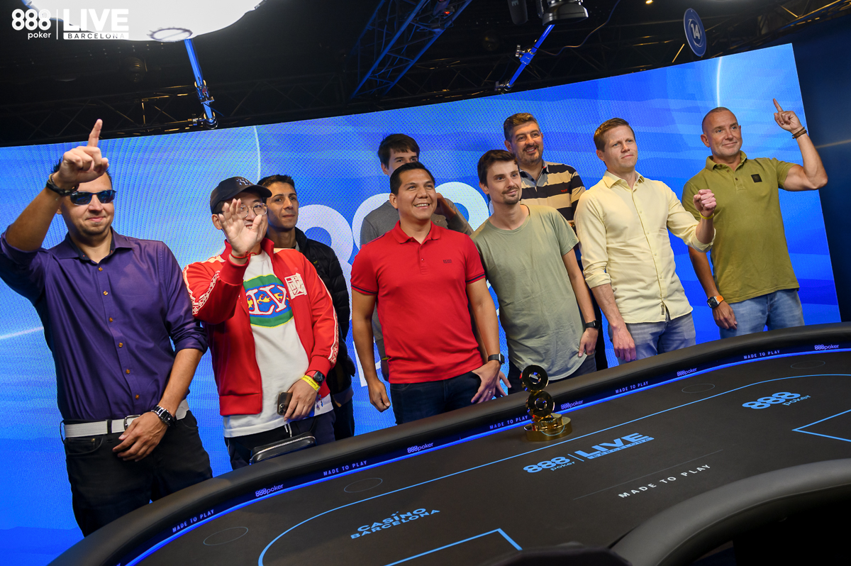 €1,100 Main Event Day 3, 2023 888poker LIVE Barcelona