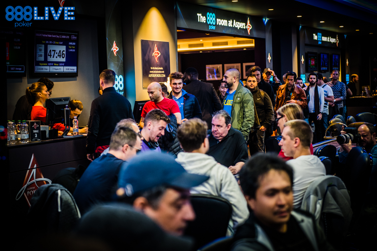 888poker LIVE London at Aspers qualifiers