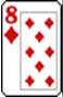 eight of diamonds