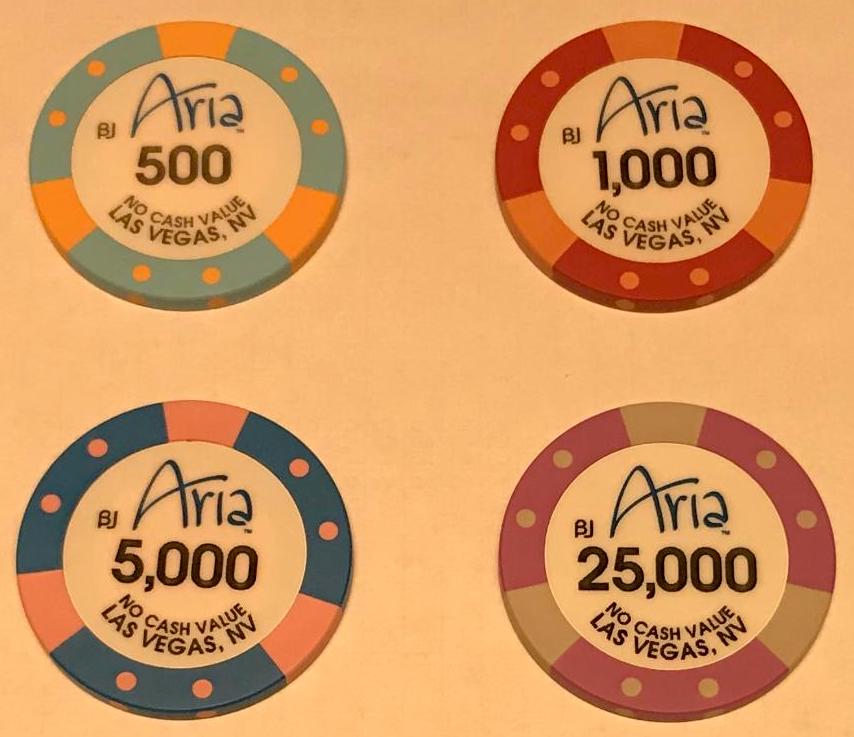 Poker Chip Values Chart