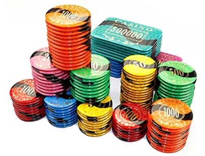 Crystal Poker Chips