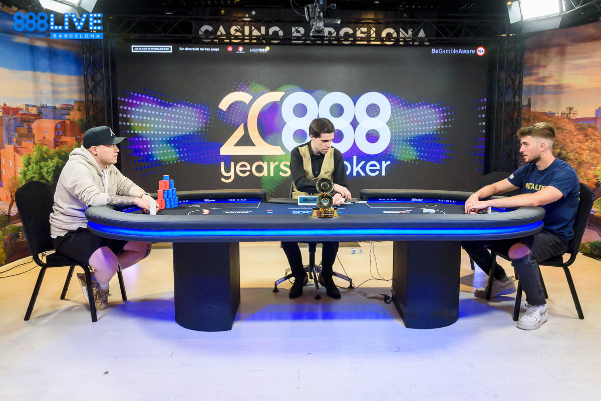 €1,100 Main Event Day 3, 2023 888poker LIVE Barcelona