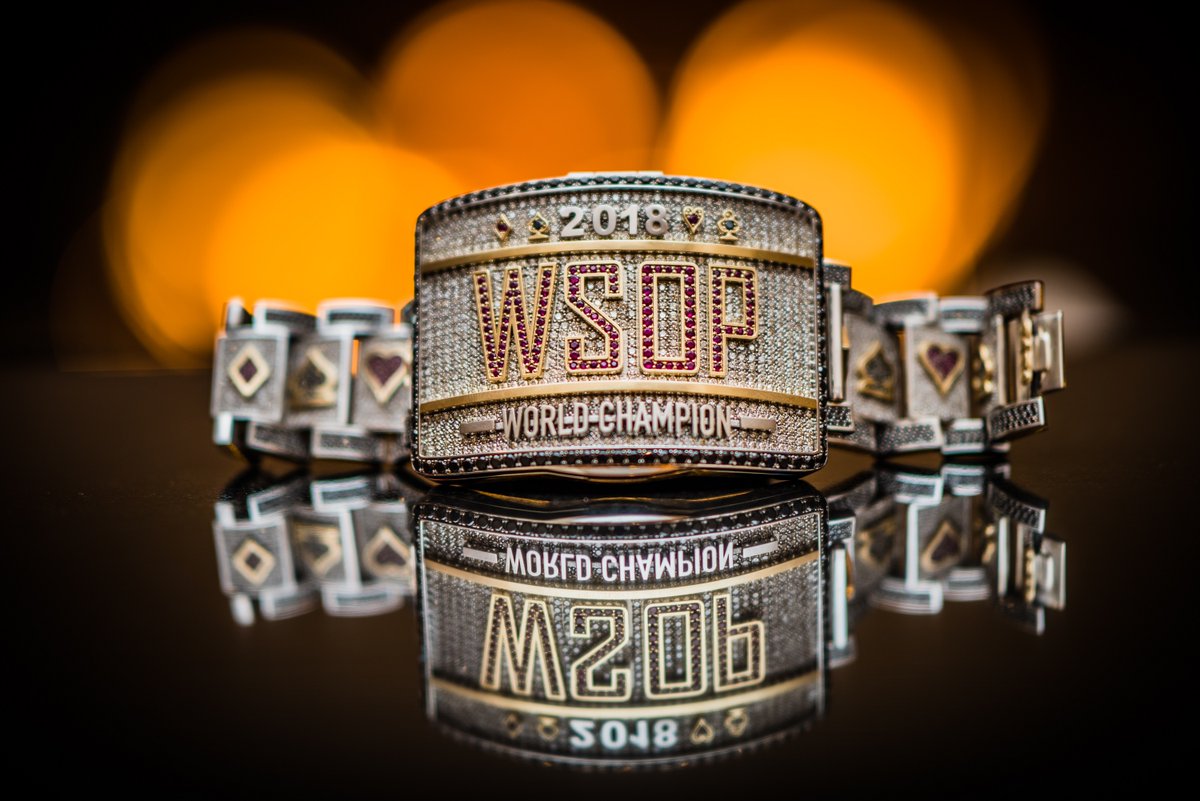 2018 WSOP Main Event Gold Bracelet