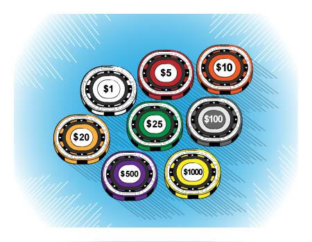 Ødelægge Udled Blive ved Poker Chip Values and Color | Poker Chips Guide