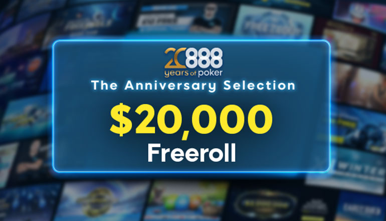 $20,000 Anniversary Freeroll