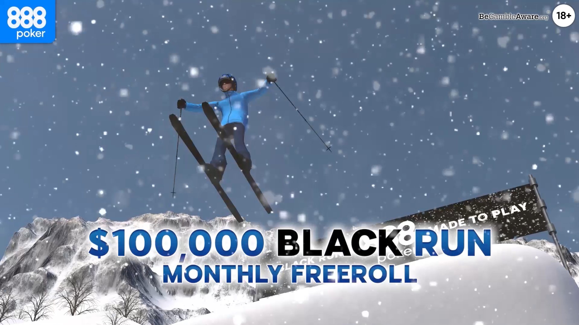 Ace the Slopes -  Freestyle Black Run Freeroll Tickets