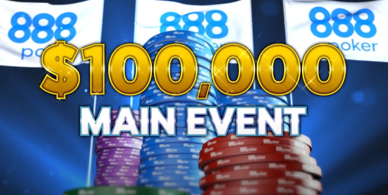 $100K GTD $25 buy-in Main Event Day