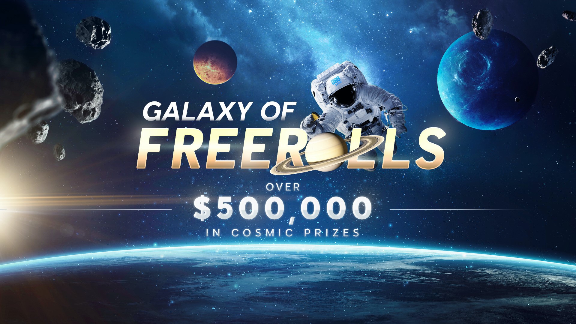 The Galaxy of Freerolls will run through June 7