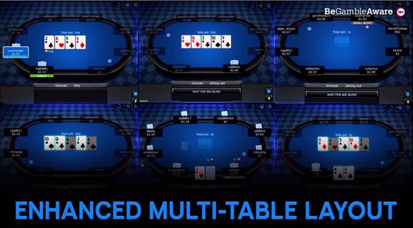 Sleeker MTT experience Poker8