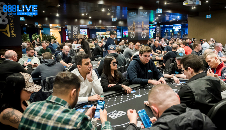 888poker LIVE Weekend London at The VIC Is a Huge Success