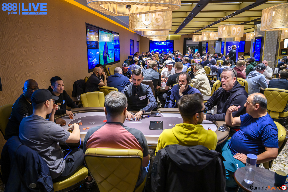 888pokerLIVE Main Event – Day 1B & 1C