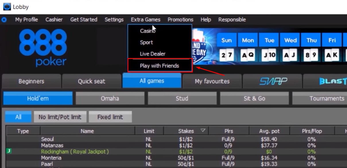 888 poker play with cheap friends