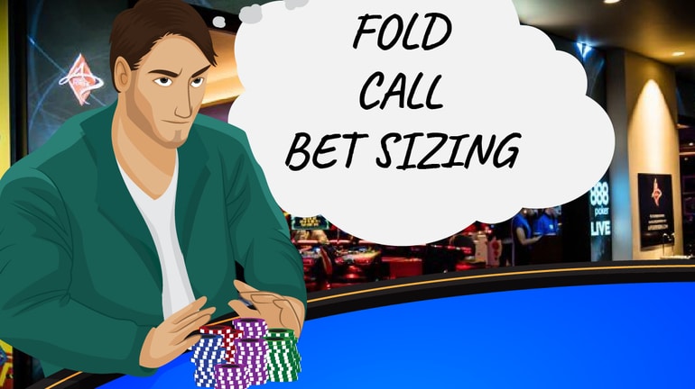 poker player making a huge bet