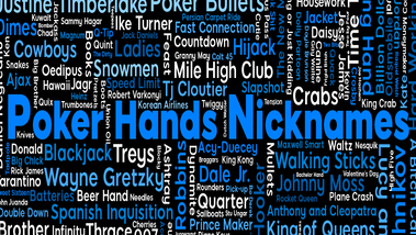 poker hand nicknames