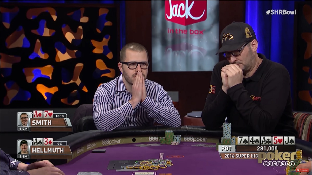 Dan Smith-vs Phil Hellmuth