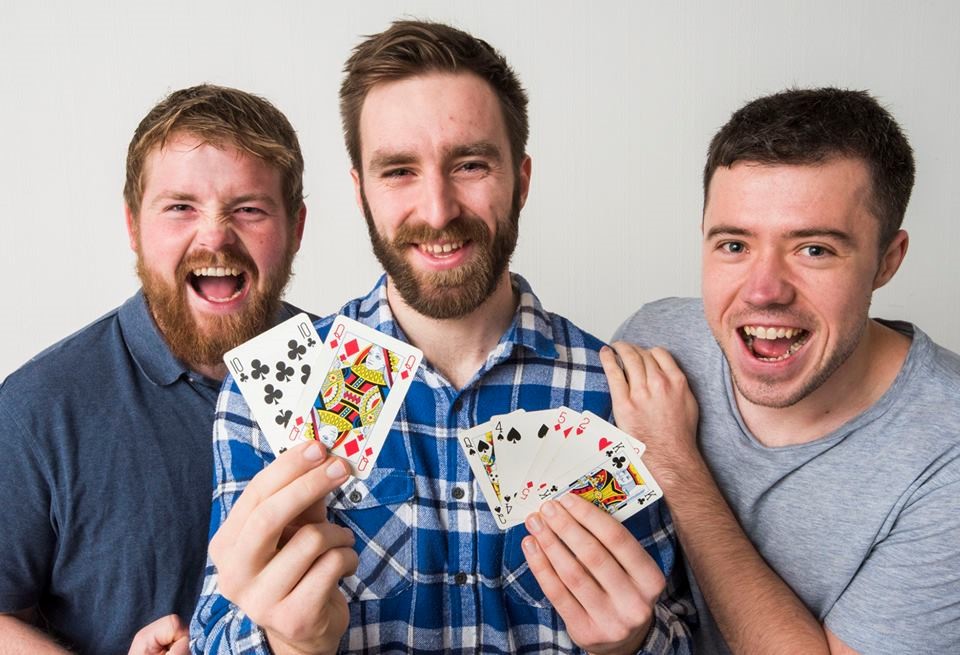 Three lads from Dundee, Scotland were having the time of their lives at 888poker LIVE London.