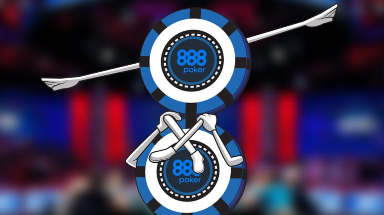 two anthropomorphic poker chips with one sitting on the other’s shoulders
