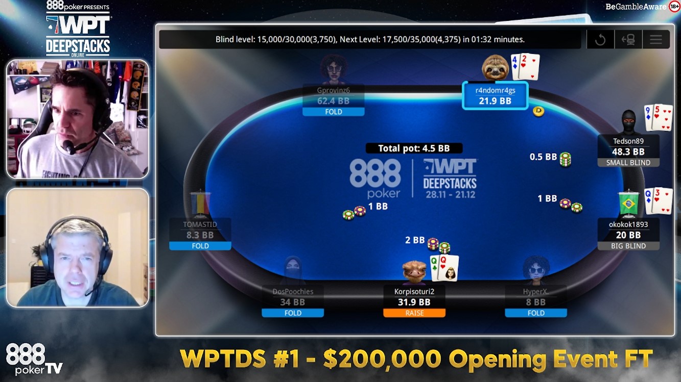 WPT DeepStacks Live Stream