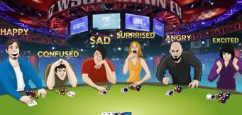 Body Language of players at the poker table