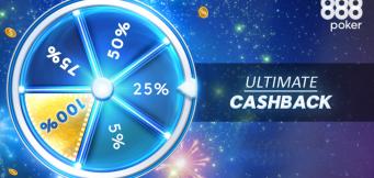 Win Cash with the 888poker Ultimate Cashback Promo