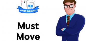 What is a ‘Must Move’ table  in Poker?