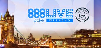 888poker Partners with Grosvenor Casinos for 888pokerLIVE Weekend!
