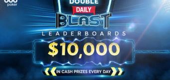 888poker’s BLAST Leaderboards Daily Prize Pool Boosted to $10,000!