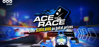 Get Revved Up for 888poker’s $300K GTD Ace the Race Challenges!