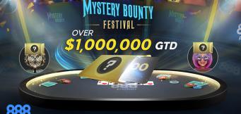 888poker Hosts Follow-Up Mystery Bounty Festival Featuring All Bounty Events!