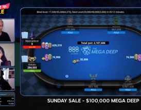 Sunday Sale Is a Resounding Success with Poker and Live Stream Action!
